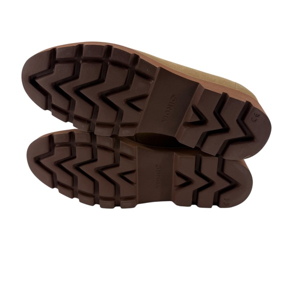 NEW Vionic Cheryl II Tan Suede Wide Loafer Shoes Women's Size 8.5 Comfort - Picture 5 of 6